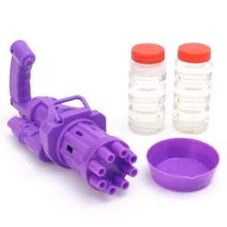 Toyzone Dora Terminator Bubbles Gun with Solution - Purple-image-33
