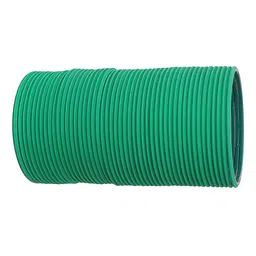 ZULKA Set of 48 Simple Matte Finish Plain Metal Bangles-image-21