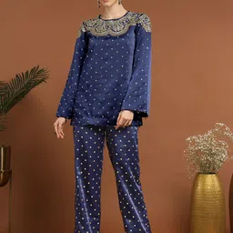RIRASA Embroidered Long Sleeve Tunic with Trouser Co-ord-picture-36