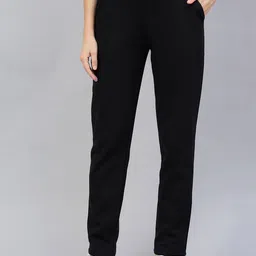 98 Degree North Women Straight Fit Mid-Rise Trousers-image-62