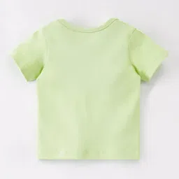 Ed-a-Mamma Baby Green Printed T-Shirt image 2