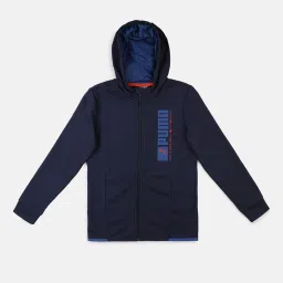 Puma Kids Active Sports Peacoat Printed Jacket image 1