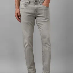 Louis Philippe Grey Slim Fit Jeans image 1