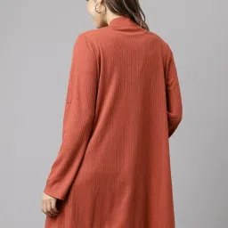 Latin Quarters Rust Textured Shrug image 2