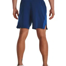 Under Armour Blue Super Fit Sports Shorts image 2