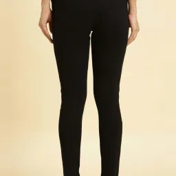 W Black Regular Fit Slim Pants image 2