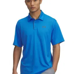 UNDER ARMOUR Blue Tech Golf Polo T-Shirt-image-94