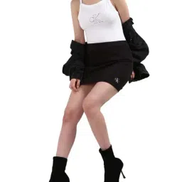 CALVIN KLEIN White Cotton Top image 5