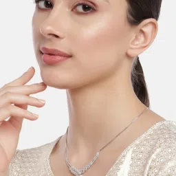 Zavya Drop In you 925 Silver Necklace image 2