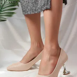 Carlton London Women's Rose Gold Stiletto Pumps image 1