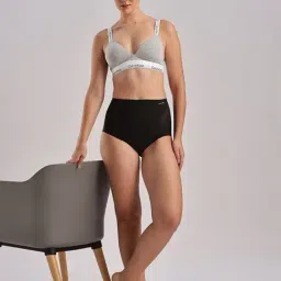 calvin klein underwear High-Rise Solid Black Hipster image 5