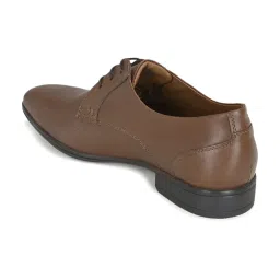 Van Heusen Men's Brown Derby Shoes image 5