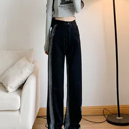 StyleCast Women Straight Fit High-Rise Heavy Fade Jeans-image-50
