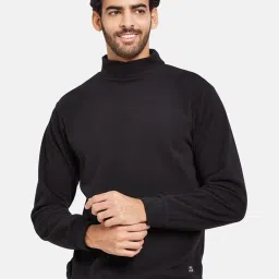 Octave Black Regular Fit Sweatshirt image 1