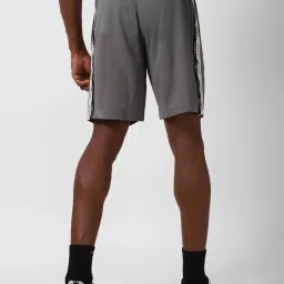 Reebok Grey Regular Fit Printed Sports Shorts image 2