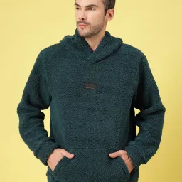 Rigo Teal Polyester Loose fit sweatshirt image 1