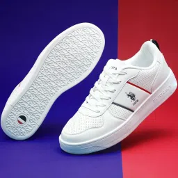 U.S. Polo Assn. Men's REGINO Off White Casual Sneakers image 1