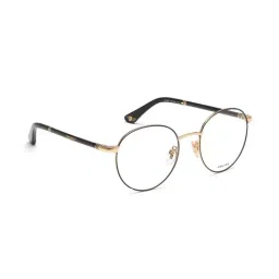 Police VPL954K51301FR Black Round Eye Frames For Men image 3
