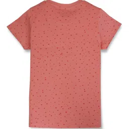 Gini & Jony Kids Baby Pink Printed Top image 2