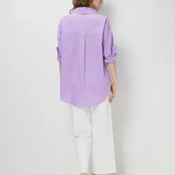 Cover Story Lavender Shirt image 2