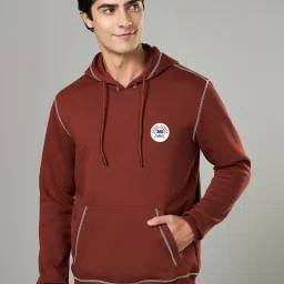 Urban Ranger By Pantaloons Raw Sienna Cotton Regular Fit Sweatshirt image 1