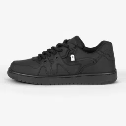 The Souled Store Men Casual Wear Matte Black Sneaker image 1
