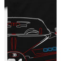 HELLCAT Royal Blue & Black Printed T-Shirt (Pack Of 2) image 4