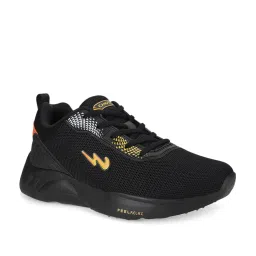 Campus Men's CAMP DASH Black Running Shoes image 2