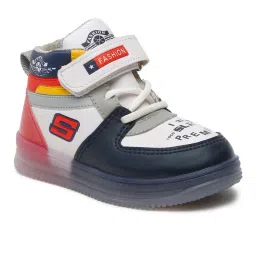 Tiny Bugs Kids Black & White Casual Sneakers image 2