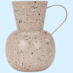 Living Scapes by Pantaloons Pink Iron Vase image 2