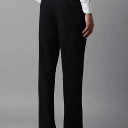 Louis Philippe Black Regular Fit Trousers image 2