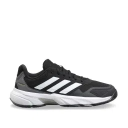 Adidas Men's CourtJam Control 3 Black Tennis Shoes image 1