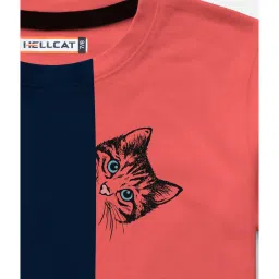 HELLCAT Navy & Grey Printed T-Shirt (Pack Of 2) image 4