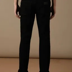 Wrangler Millard Black Regular Fit Lightly Washed Jeans image 2