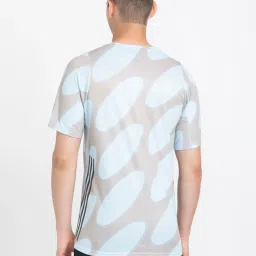 adidas X MARIMEKKO Blue Slim Fit Sports T-Shirt image 2