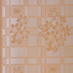 Hosta Homes Checkered Floral 5 ft. Window Curtain 1 pc. image 4