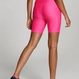 Puma Dark Pink Polyester Regular Fit Sports Shorts image 2