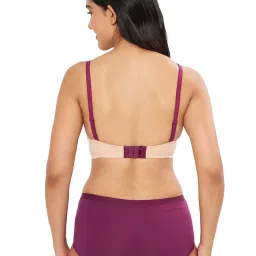 Amante Beige Cotton T-Shirt Bra image 2