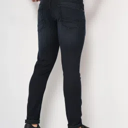 celio celio* Navy Skinny Fit Lightly Washed Jeans image 2