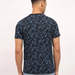 Lee Black Slim Fit Printed Crew T-Shirt image 2