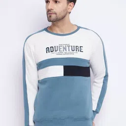 Duke Dark Slate Regular Fit Printed Sweatshirt image 1