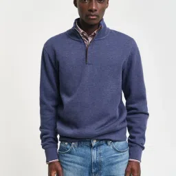 Gant Blue Regular Fit Sweatshirt image 1
