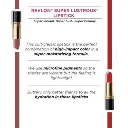 Revlon Super Lustrous Matte Lipstick Just Me - 4.2 gm image 2
