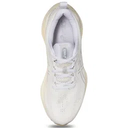 Asics Men's GEL-Cumulus 25 White Running Shoes image 3