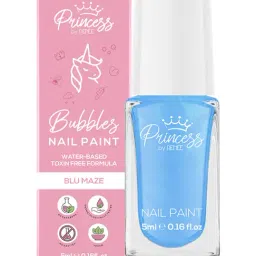 Princess by RENEE Bubbles Nail Paint Blu Maze - 5 ml-image-25