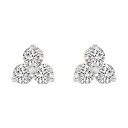 Sparkles Lab Grown Diamond 14k (585) Yellow Gold Earrings for Women-picture-10