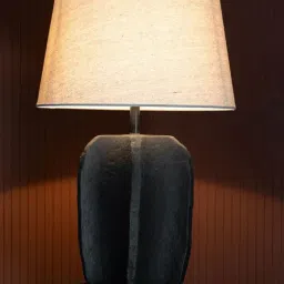 Whispering Homes Black Retro Style Pine Cone Table Lamp image 3