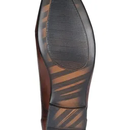 Teakwood Leathers Wood Brown Oxford Shoes image 4