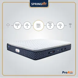 Springfit Pro Activ Jump Ortho Bonnell Spring Luxury Bed Mattress 8 inch-King Size(84x72x8) image 2