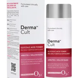 O3+ Pink Derma Cult Glycolic Acid Toner - 200 ml image 2
